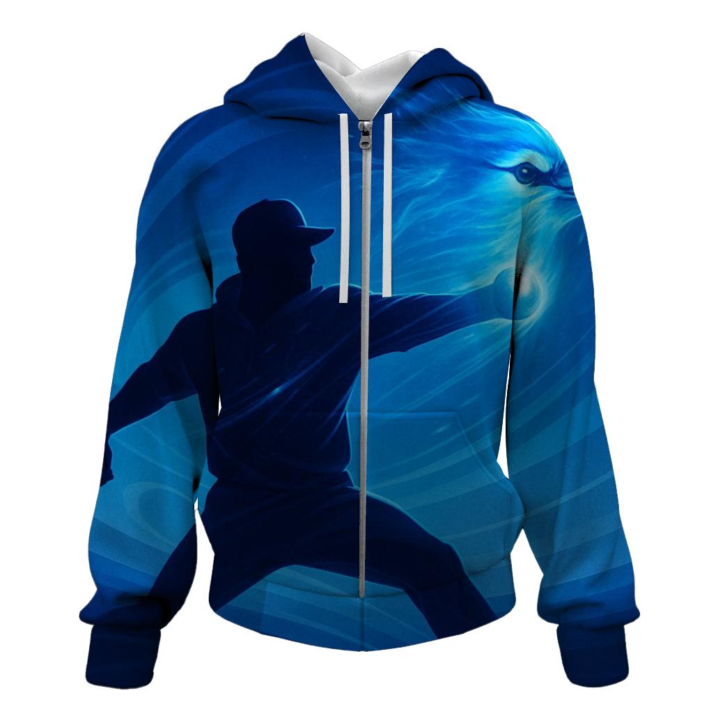Celestial Fastball Arc Blue Jays Edition heavyweight hoodies