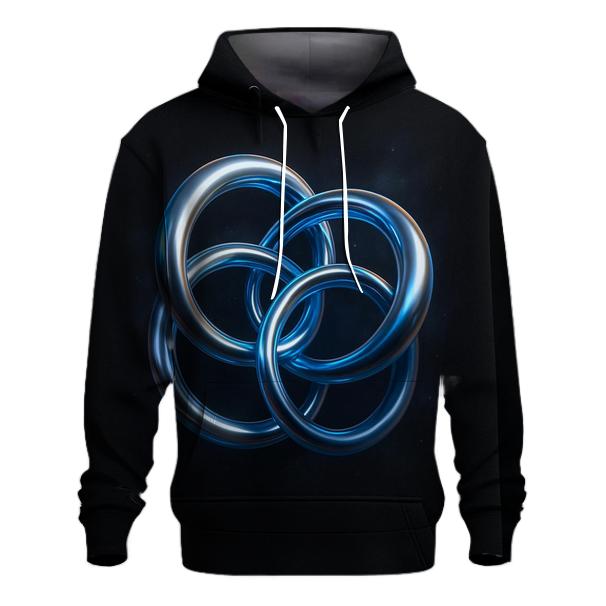 Chromatic Eclipse Gradient Rings lightweight hoodies