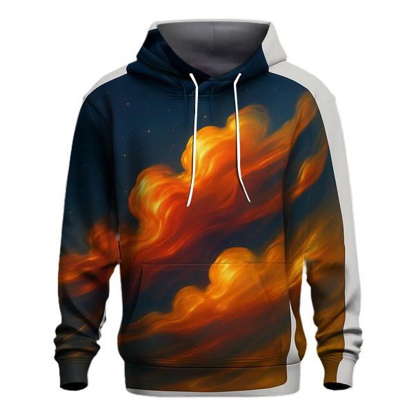 Prismatic Drift Gradient Clouds lightweight hoodies