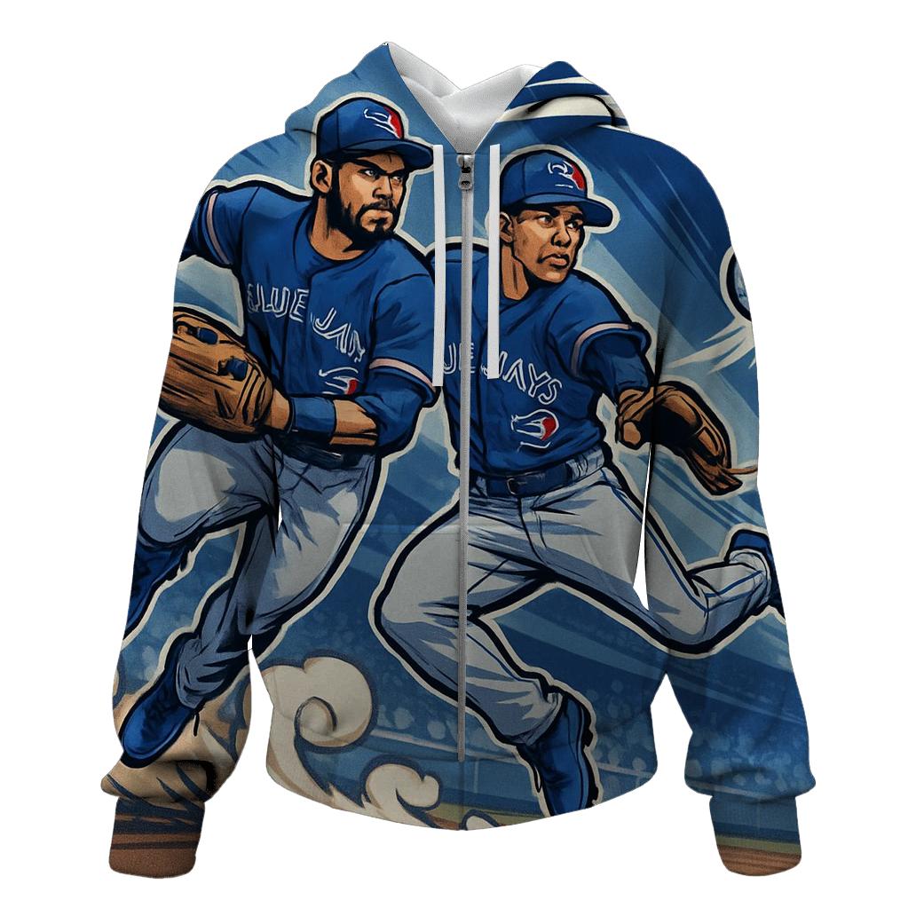 Blue Jays Twin Comet Double Play premium hoodies