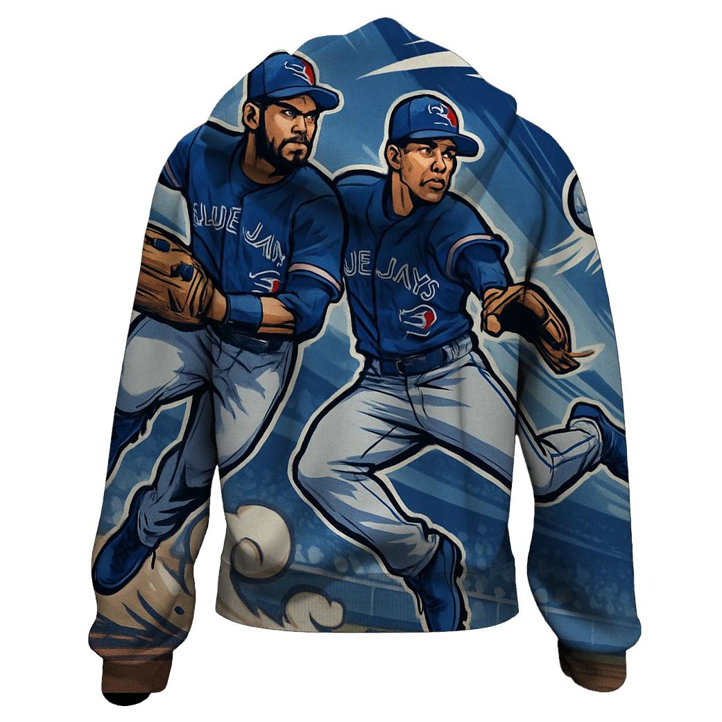 Blue Jays Twin Comet Double Play premium hoodies