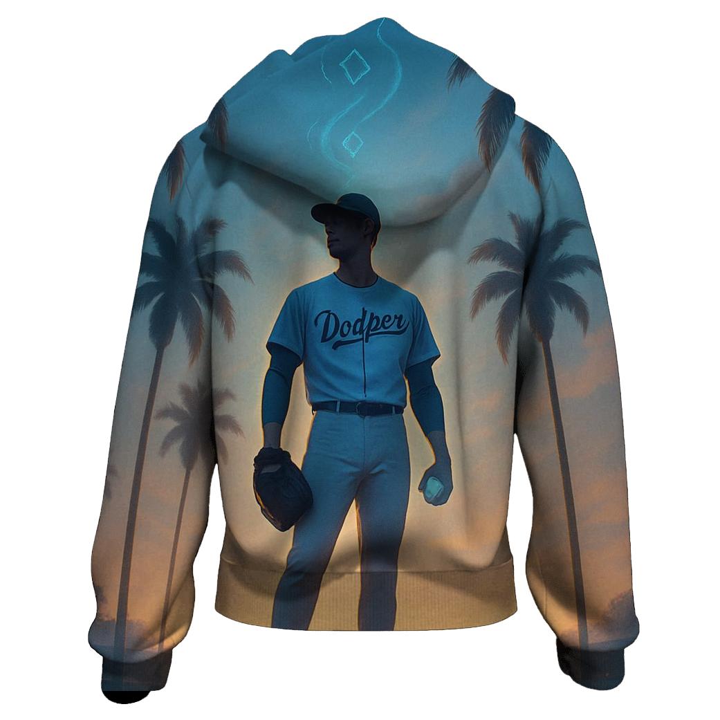 Rising Palm Diamond Dreams graphic hoodies