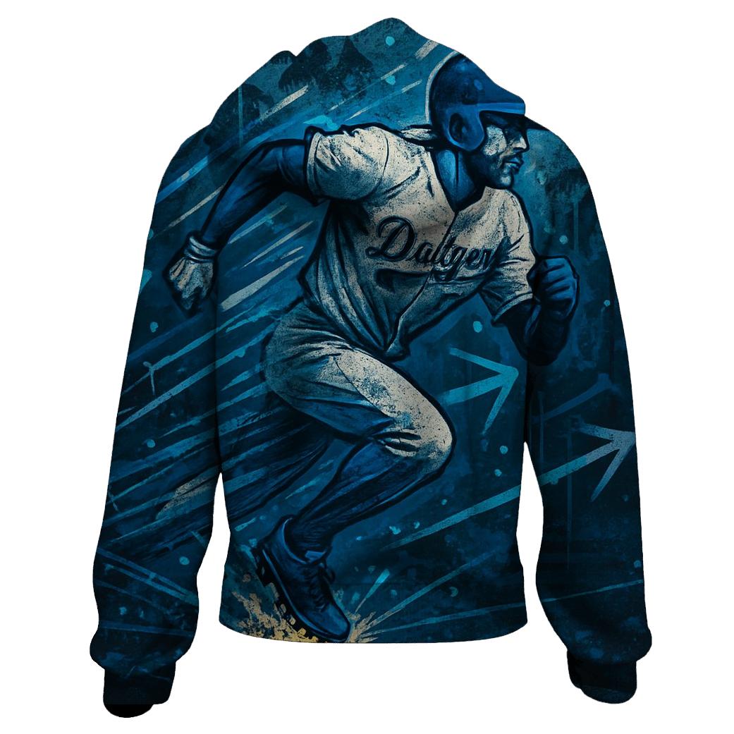 Blue Comet Basepath Charge zip-up hoodies