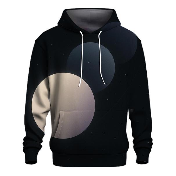 Silent Orbit Gradient Moons zip-up hoodies