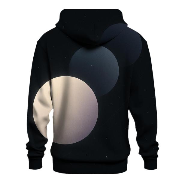 Silent Orbit Gradient Moons zip-up hoodies