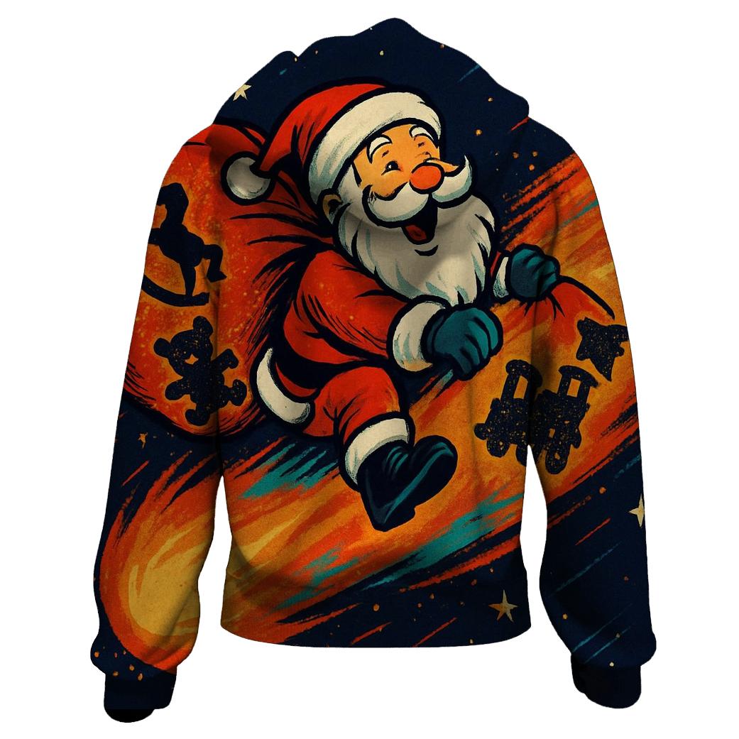 Meteor Trail Toy Delivery heavyweight hoodies