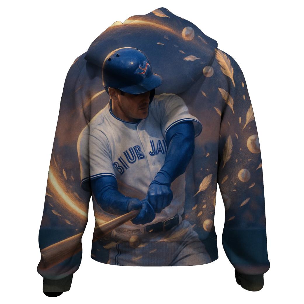 Halo Trail Swing Blue-Jays Vision custom hoodies