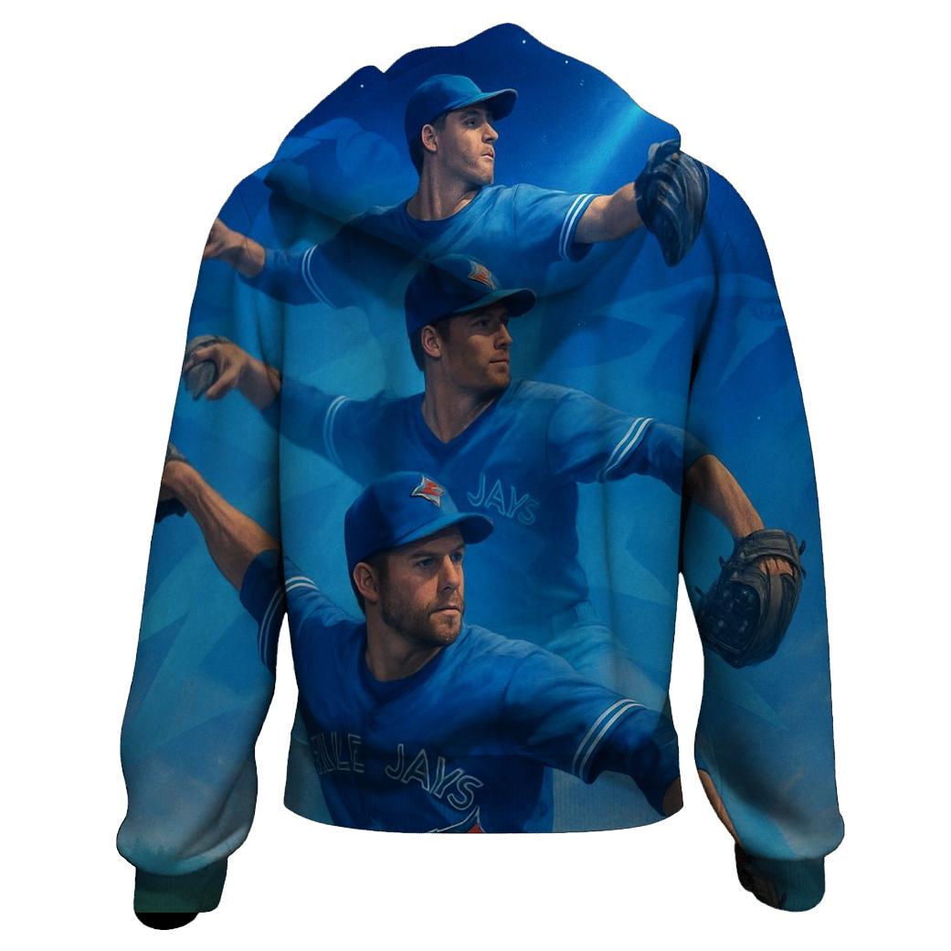 Starlit Relay Blue Jays Series embroidered hoodies