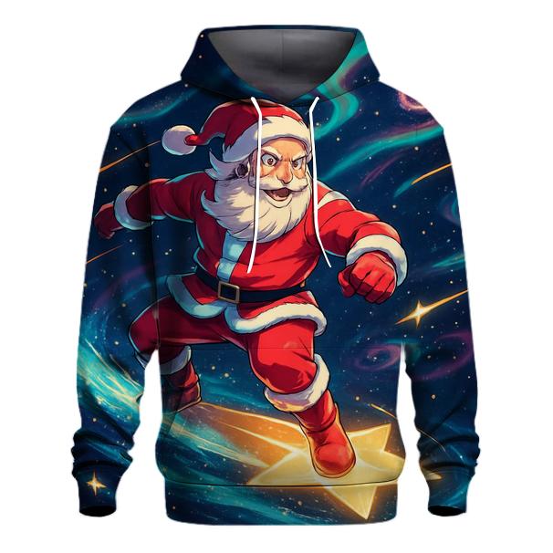 Starlight Surf Santa hoodies fashion