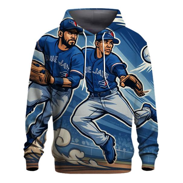 Blue Jays Twin Comet Double Play graphic hoodies