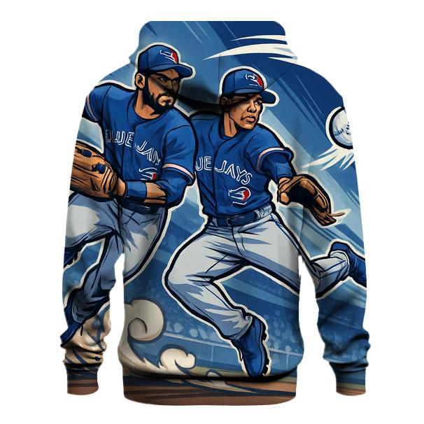 Blue Jays Twin Comet Double Play graphic hoodies