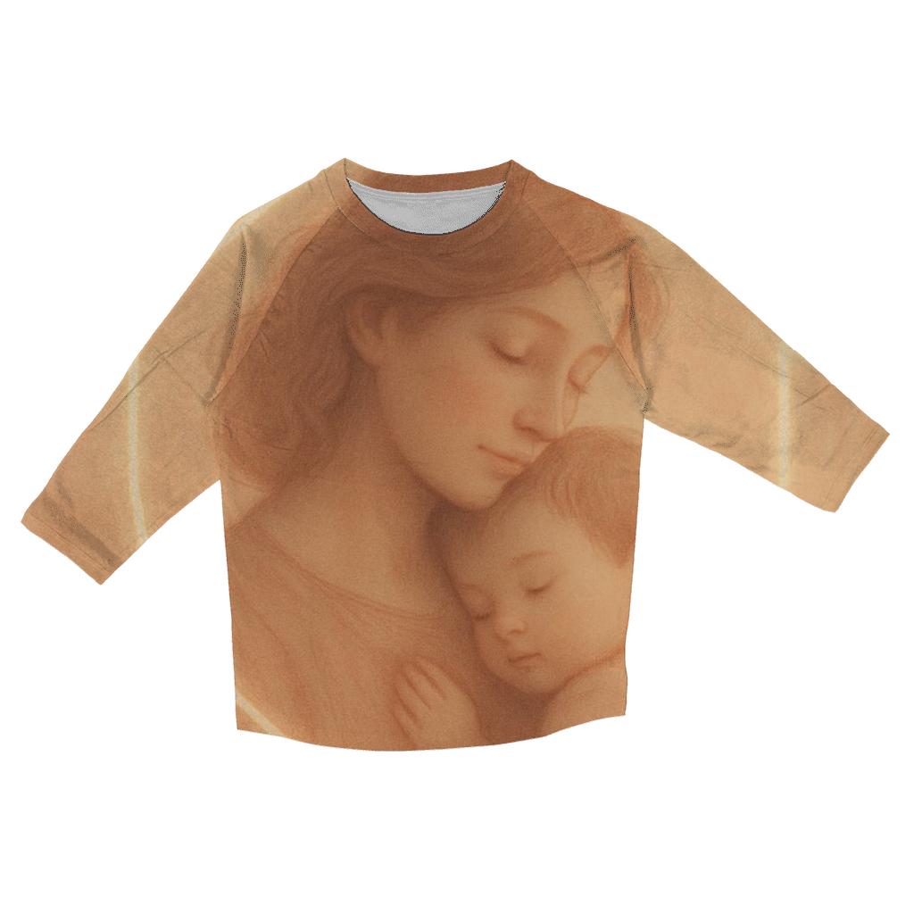 The First Home Was Her Heart personalized 3/4 sleeve tees