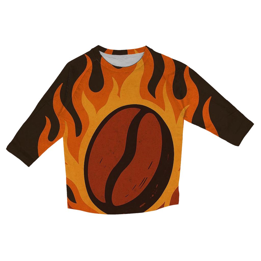 Roasters Ember Crest fashion 3/4 sleeve shirts