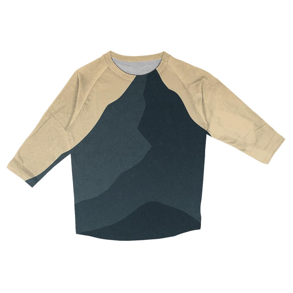 Mountain Of Quiet Trust casual three quarter sleeve shirts
