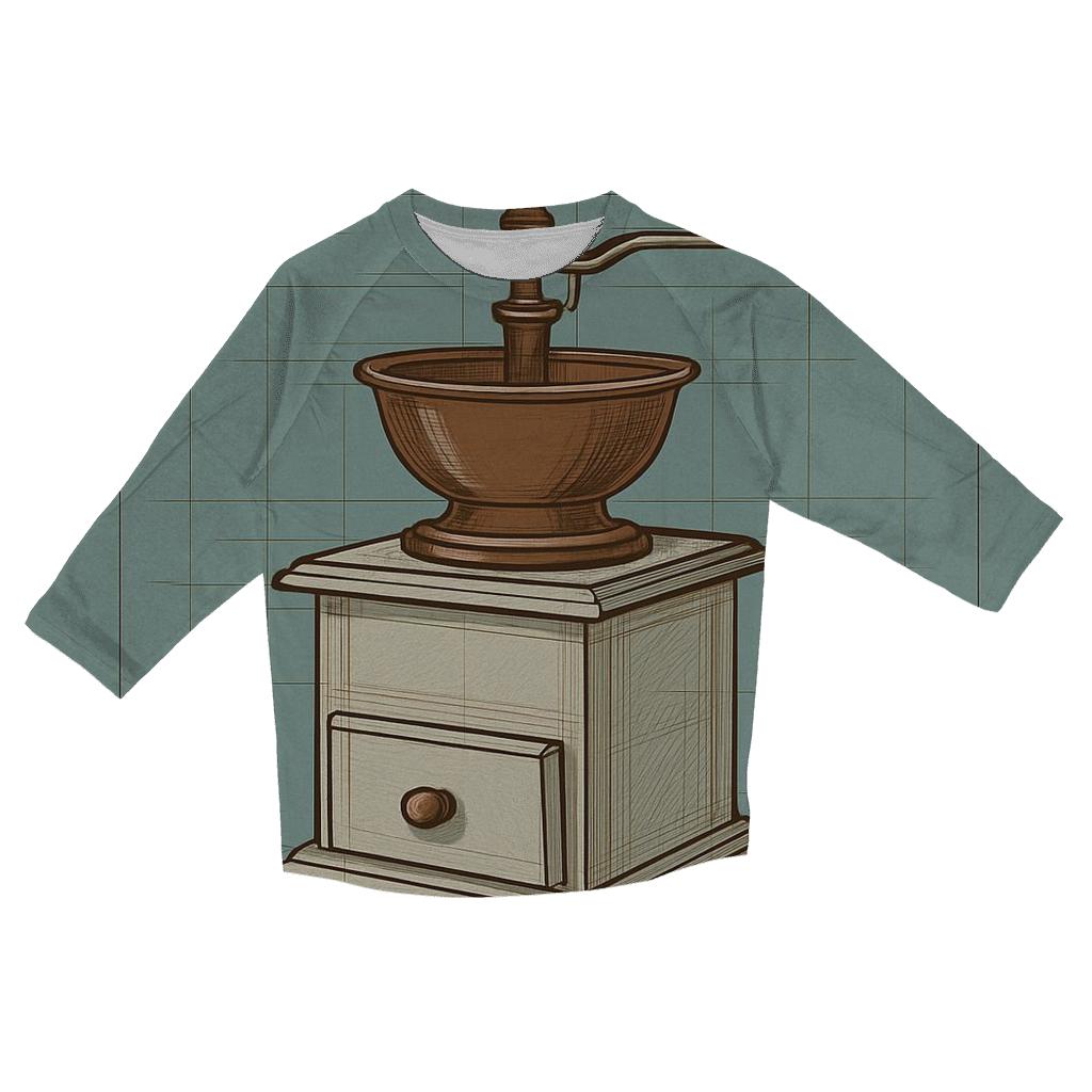 Vintage Mill Blueprint personalized 3/4 sleeve tees
