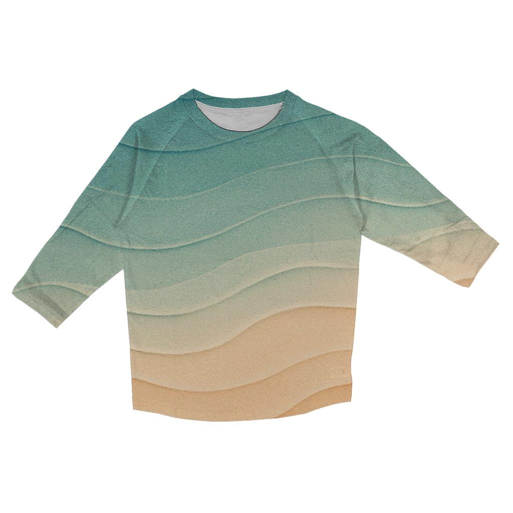 Tidal Sand Mirage fashion 3/4 sleeve shirts