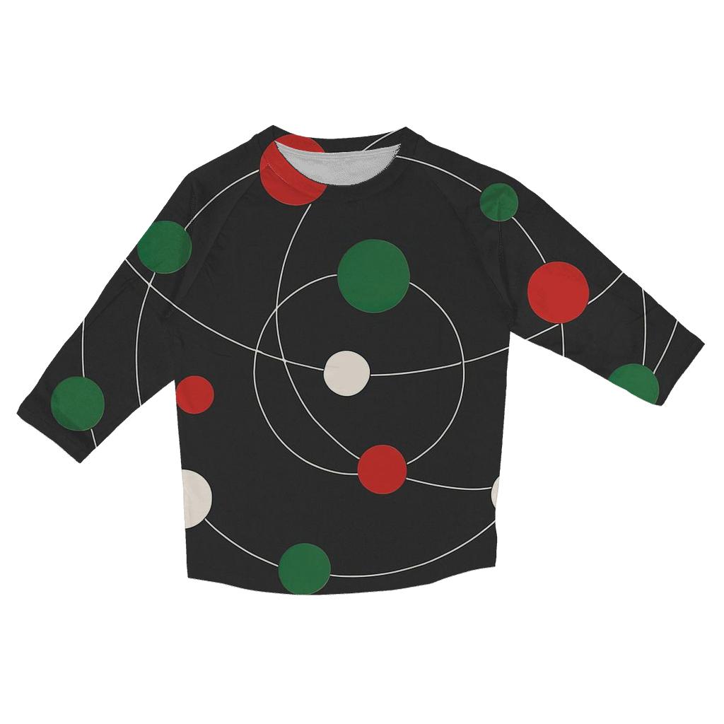 Bauble Orbit Constellation stylish quarter sleeve tops