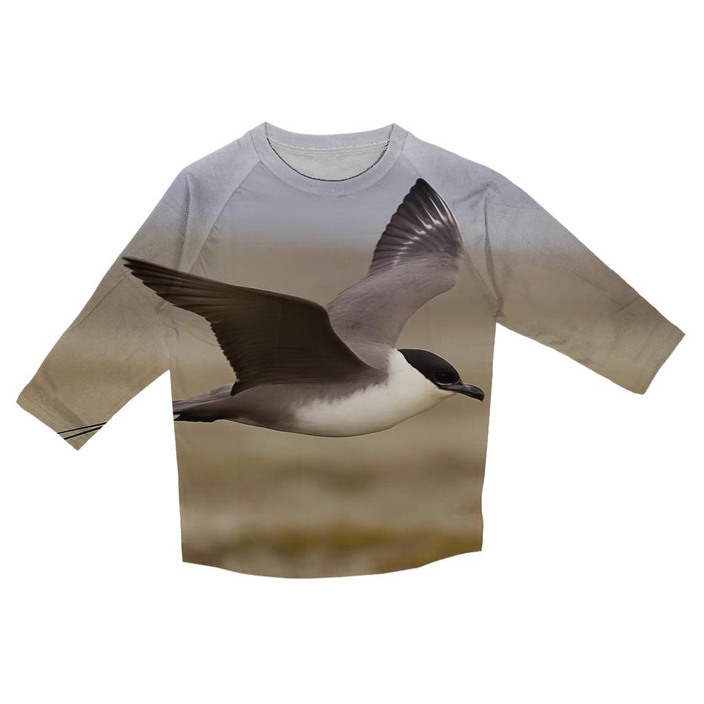 Tundra Flight Long Tailed Jaeger cotton quarter sleeve shirts