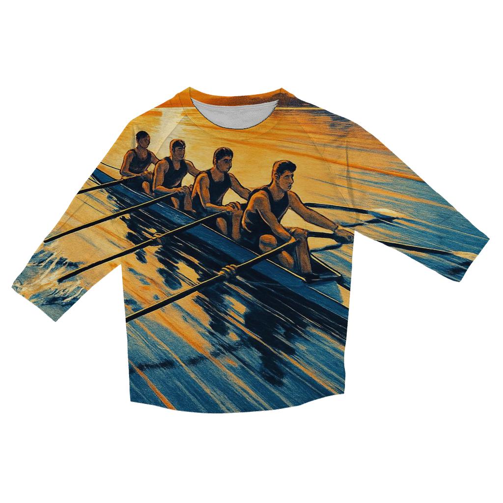 Solar Rowing Regatta trendy 3/4 sleeve tops