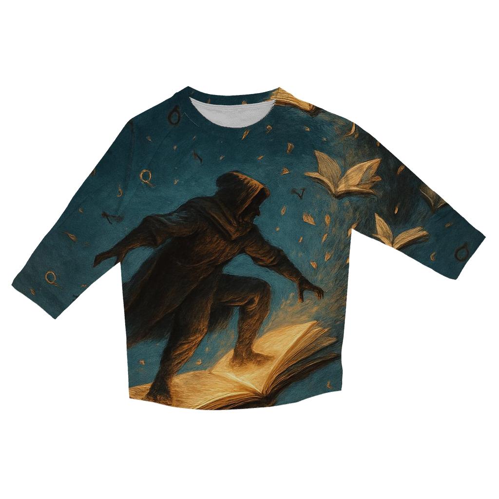 Whirlwind Library Traveler designer 3/4 sleeve blouses