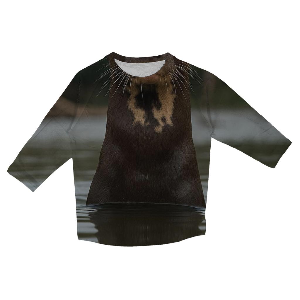 River Mist Giant Otter Vigil casual three quarter sleeve shirts