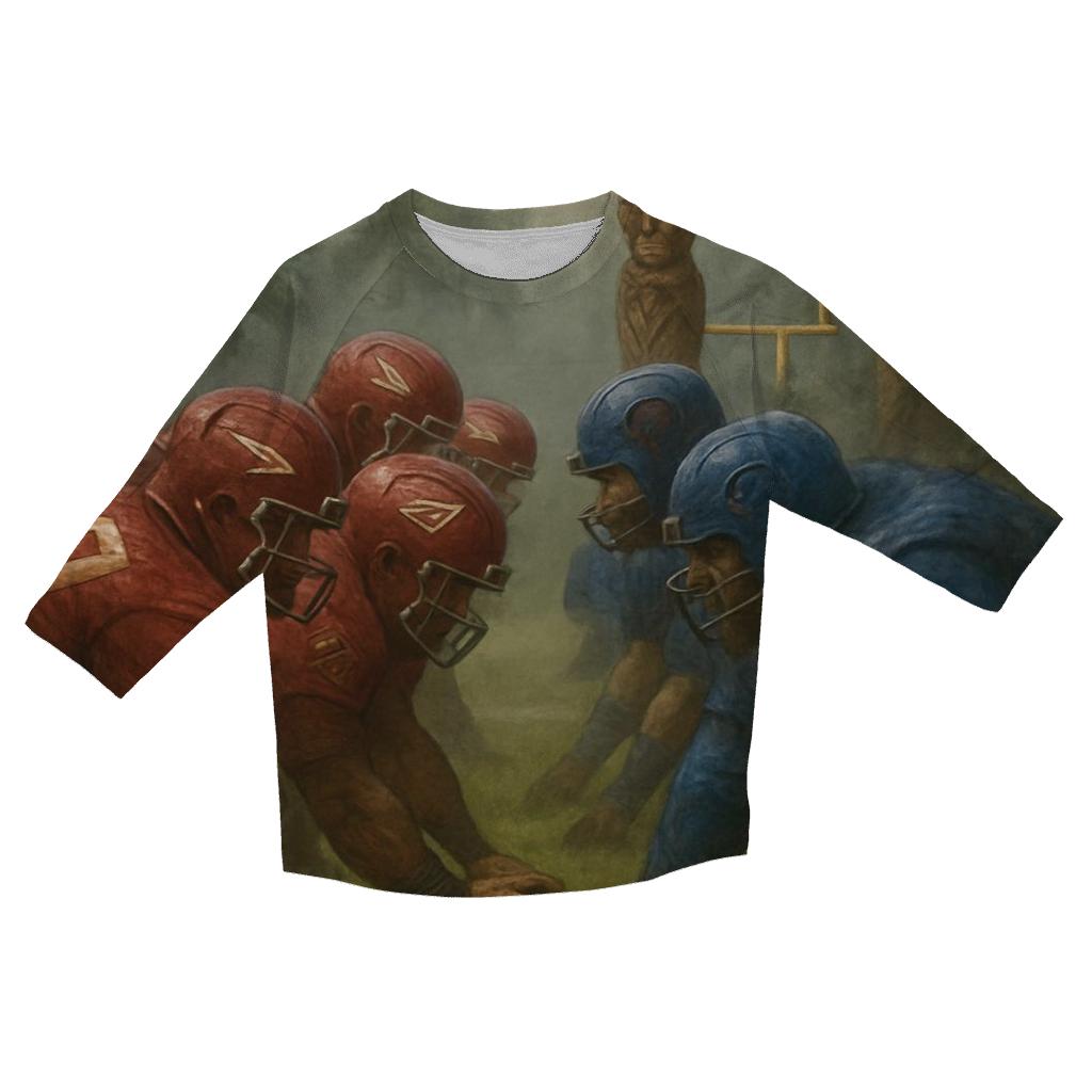 Forest Edge Battlefield Game fashion 3/4 sleeve shirts