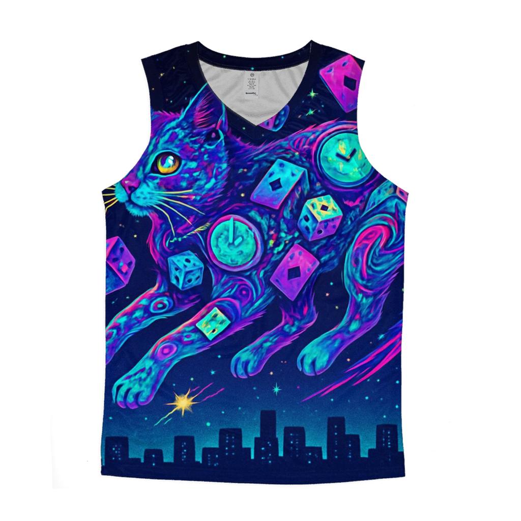 Chaos Cat Constellation custom tank tops