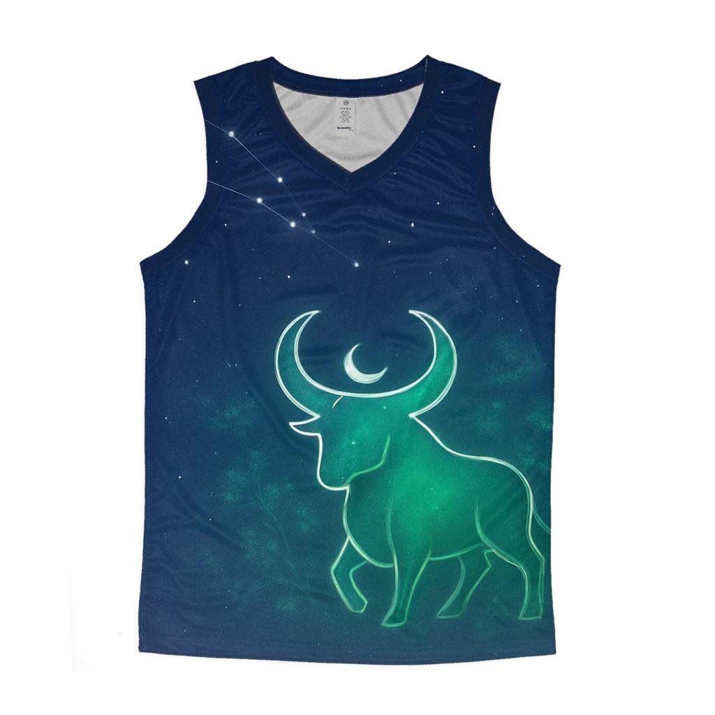 Serene Taurus Star Garden stylish racerback tanks