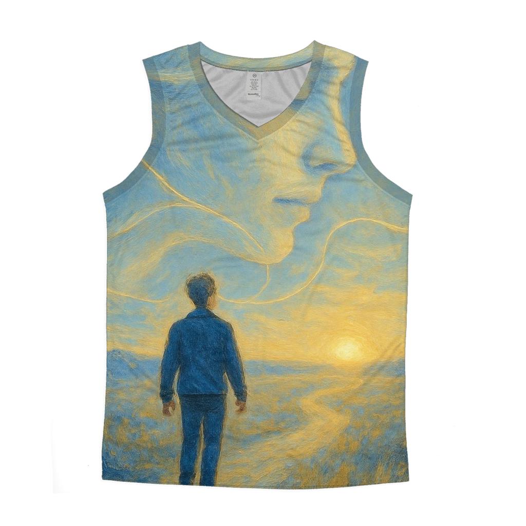 Her Voice Beneath Every Tomorrow trendy fitted tank tops