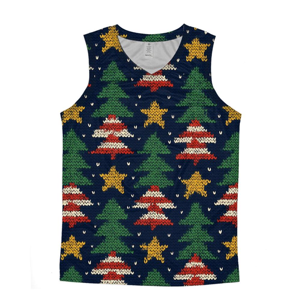 Peppermint Forest Star Ladder Design designer workout tanks
