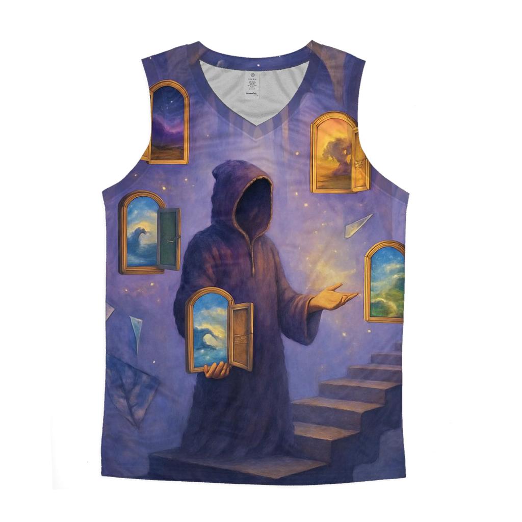 Juggler Of Parallel Doors stylish racerback tanks