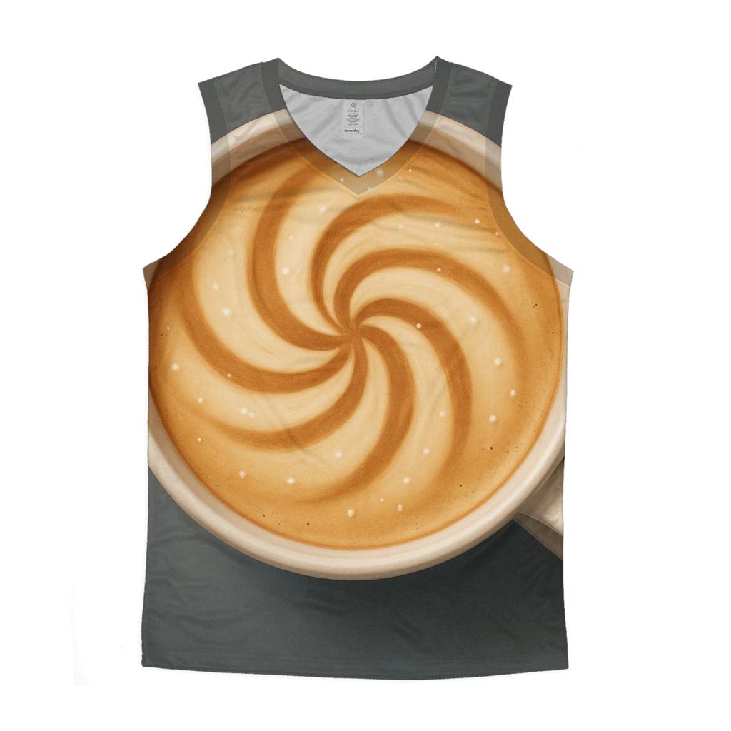 Latte Constellation Top cotton sleeveless tops