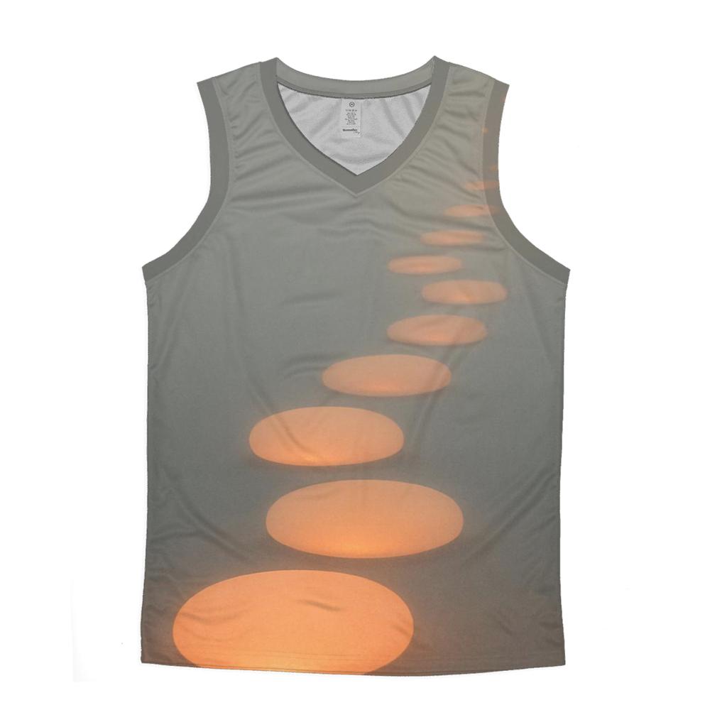 Luminous Pathway Stones stylish racerback tanks