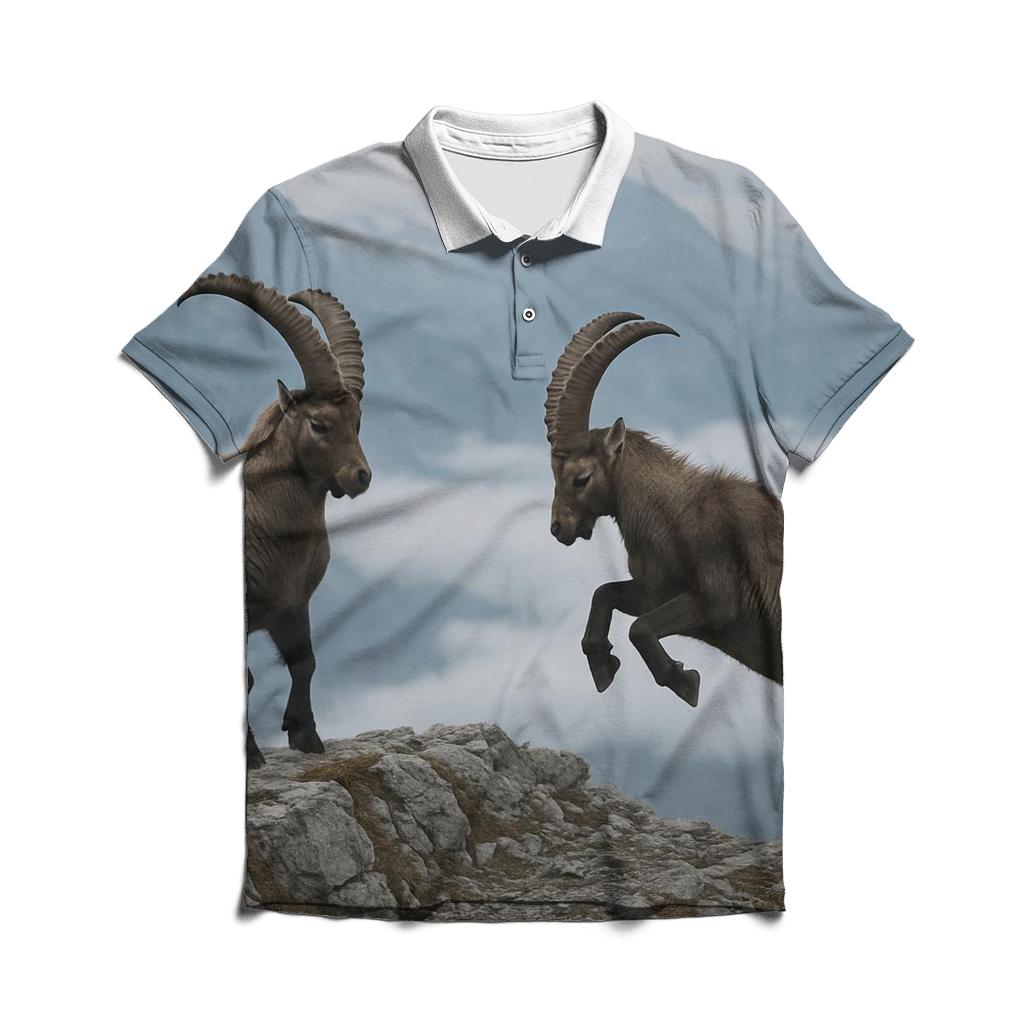 Mist Ridge Ibex Standoff premium cotton polo shirts