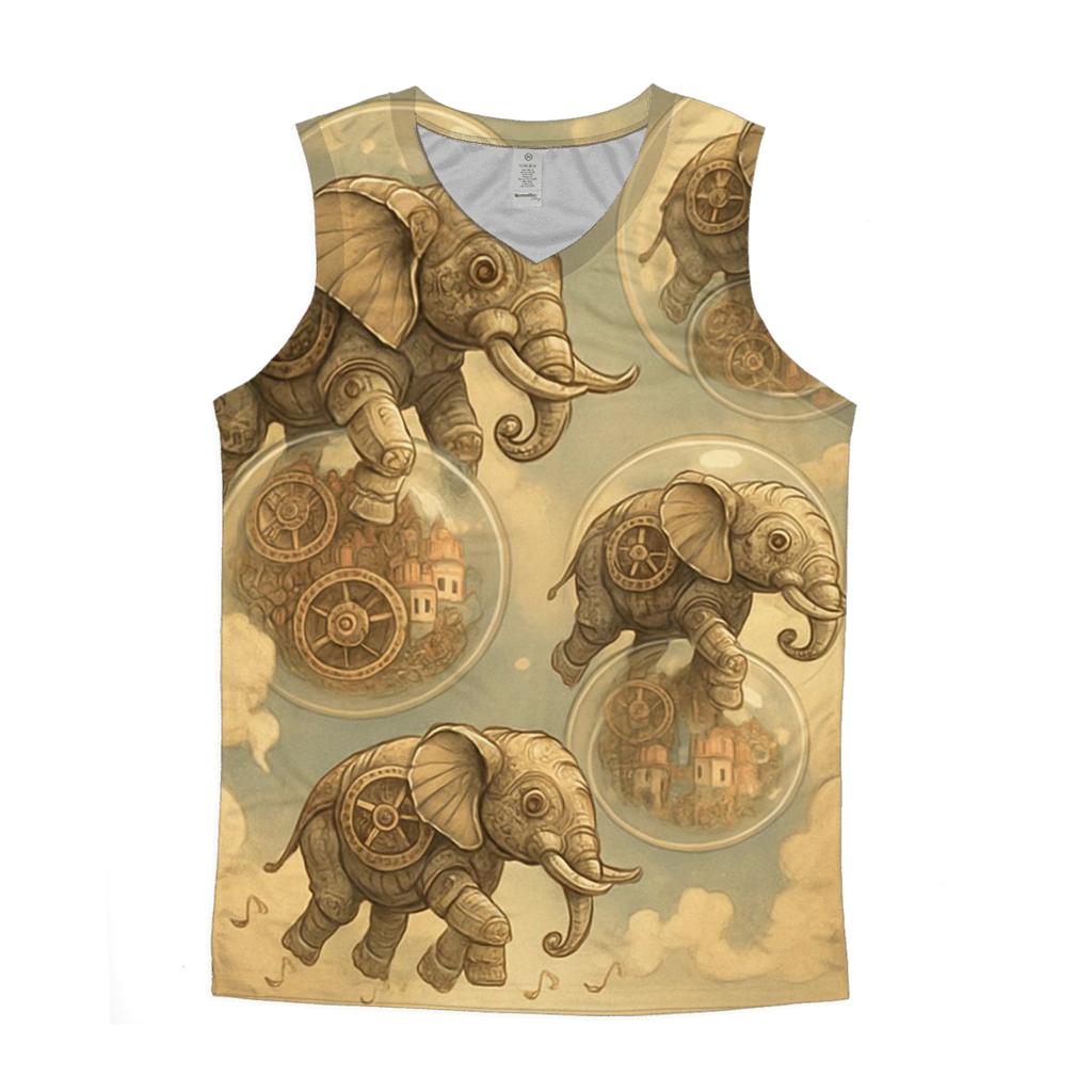 Clockwork Bubble Parade custom tank tops