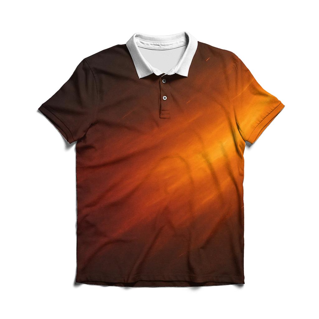 Molten Ember Drift classic pique polos