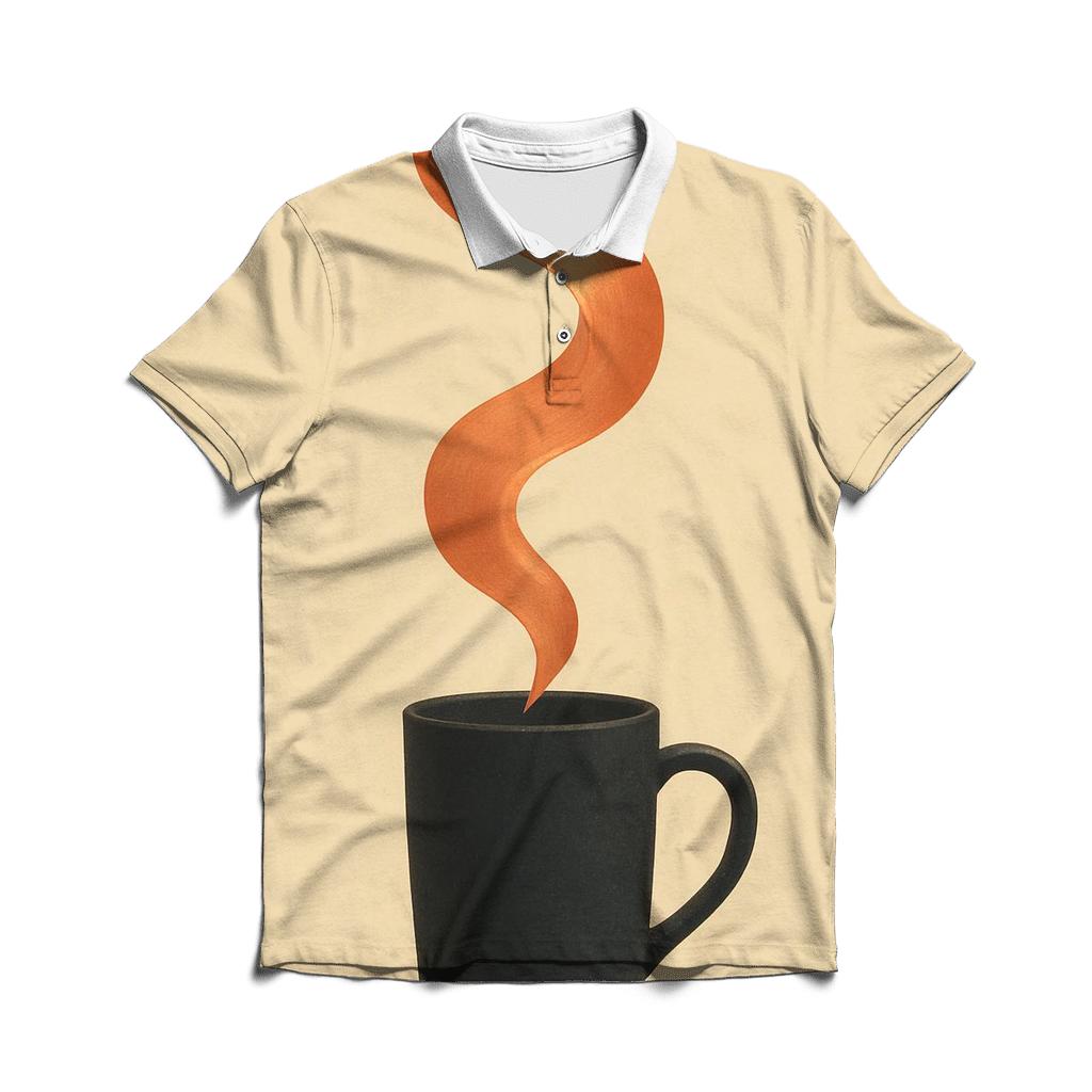 Copper Steam Ribbon classic pique polos