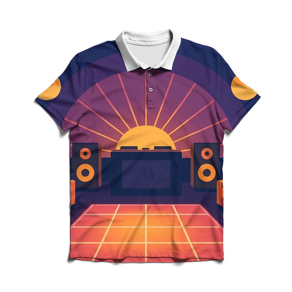 Disco Lounge Horizon casual sports polo shirts