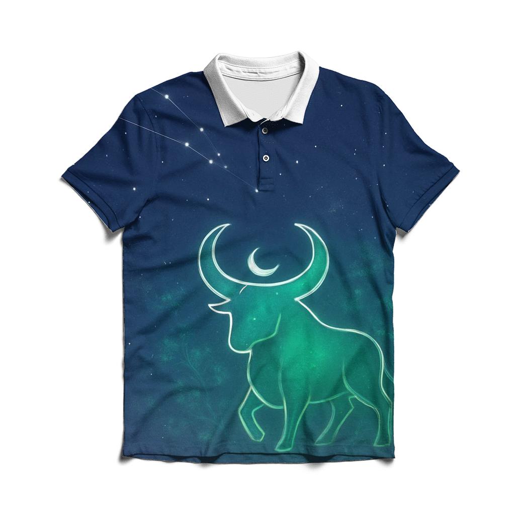 Serene Taurus Star Garden designer slim fit polos