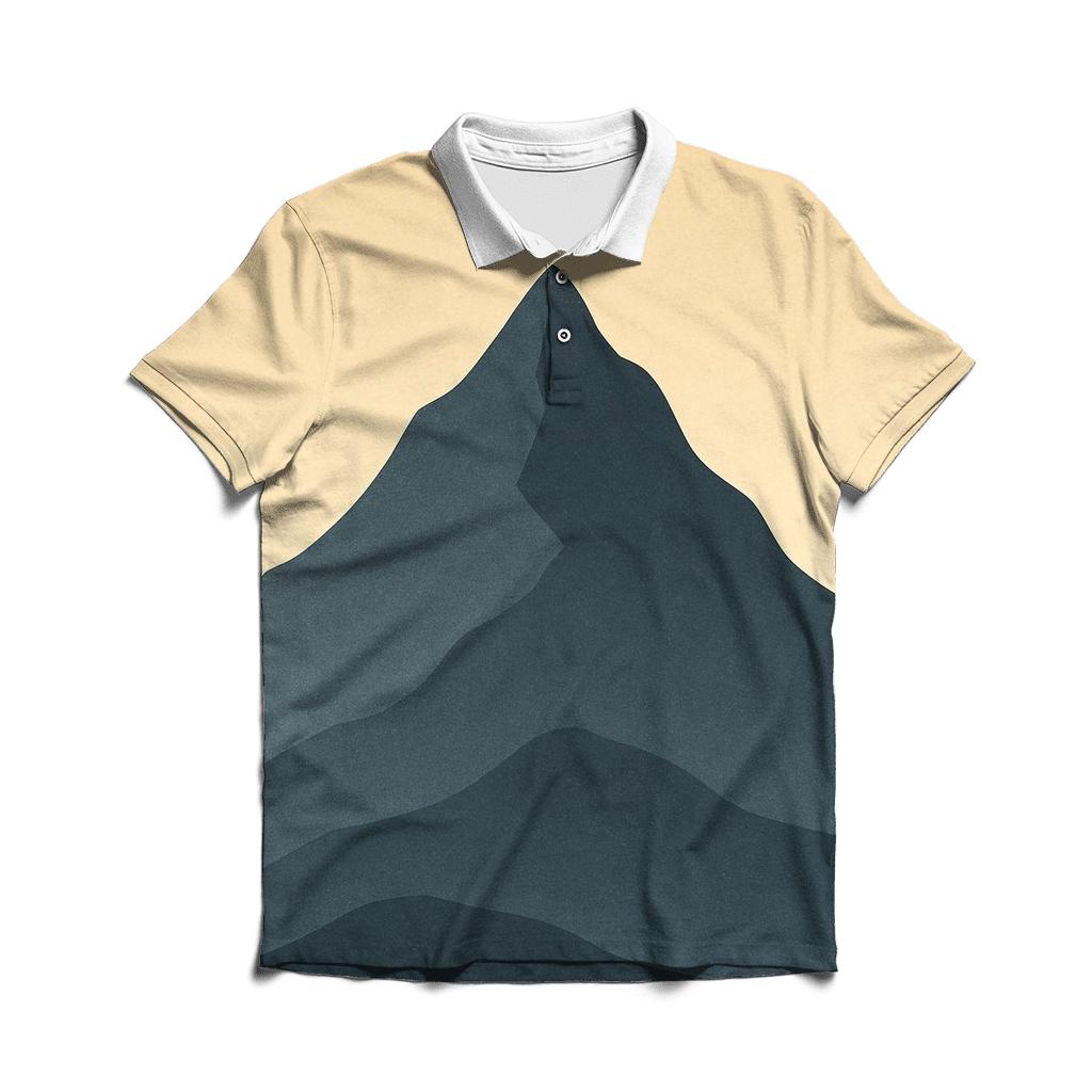 Mountain Of Quiet Trust designer slim fit polos