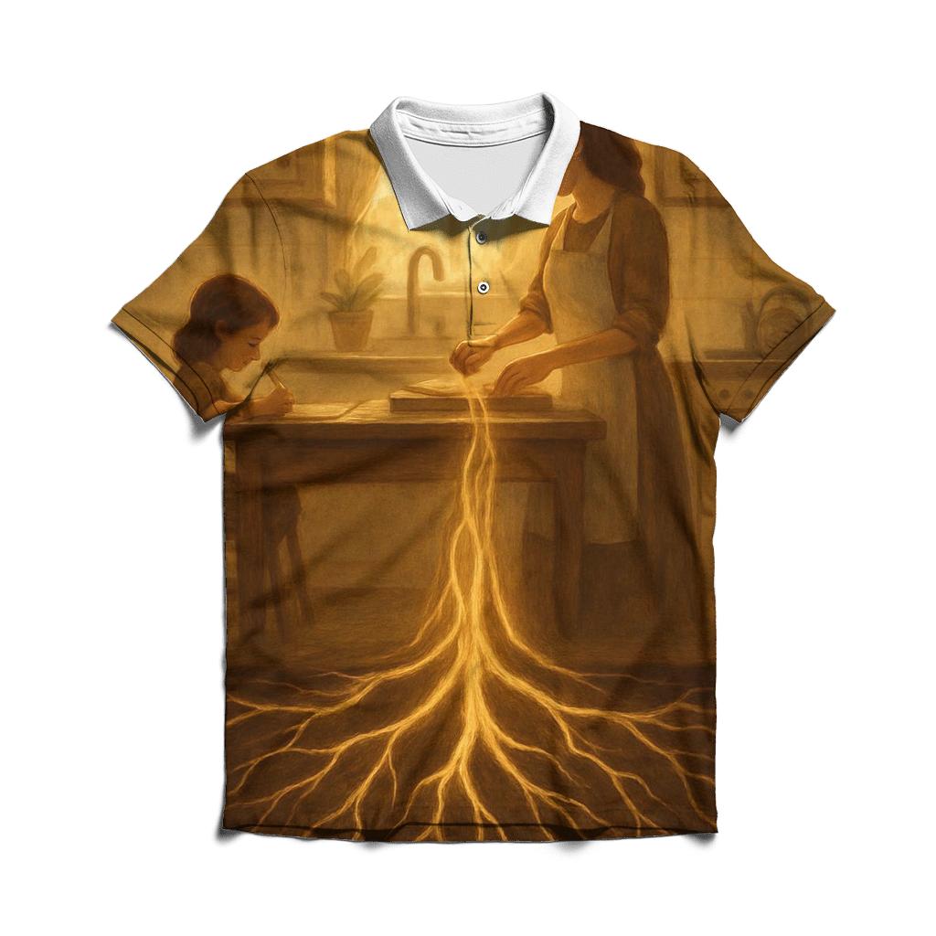 Roots Of Gold In An Ordinary Day designer slim fit polos