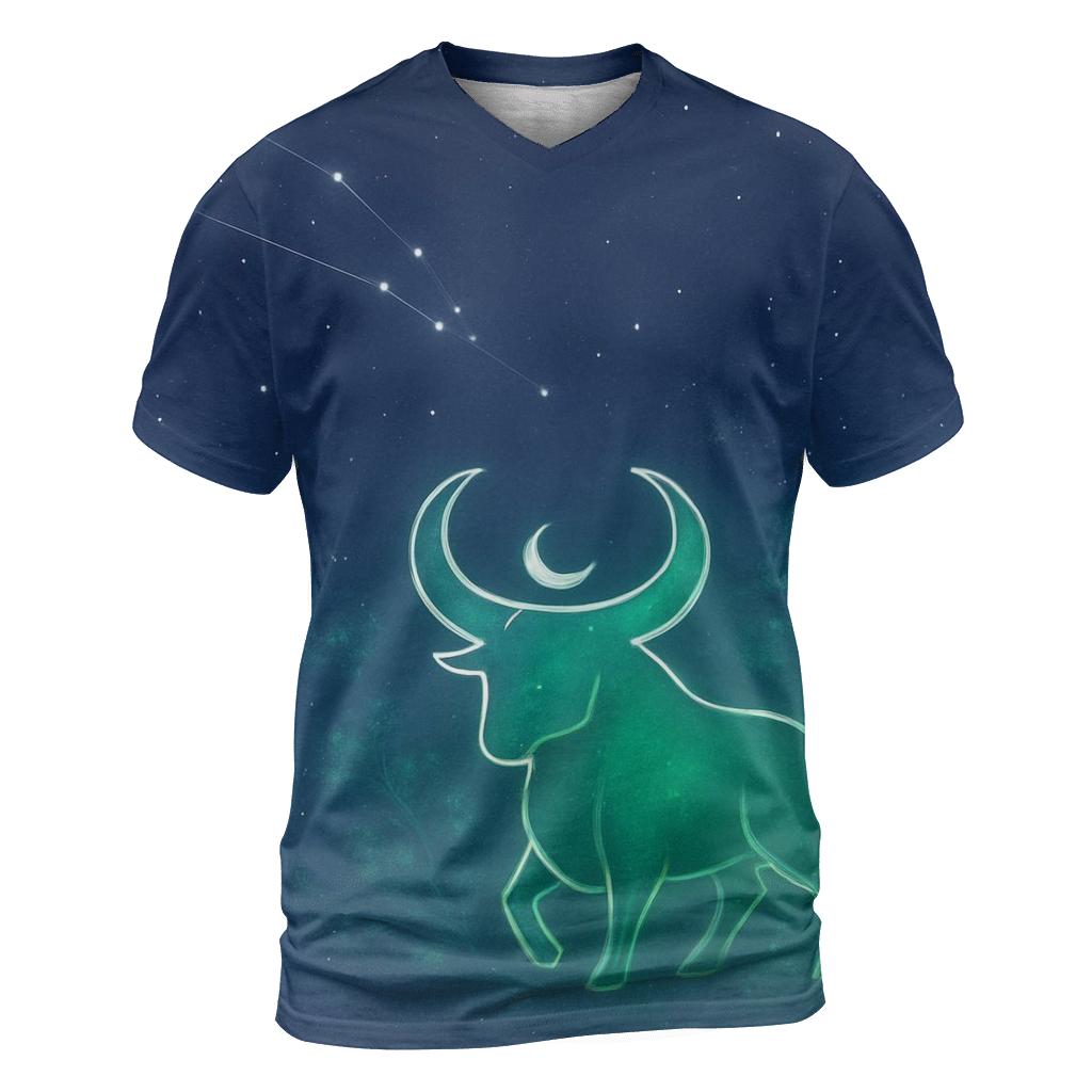 Serene Taurus Star Garden custom all-over print shirts