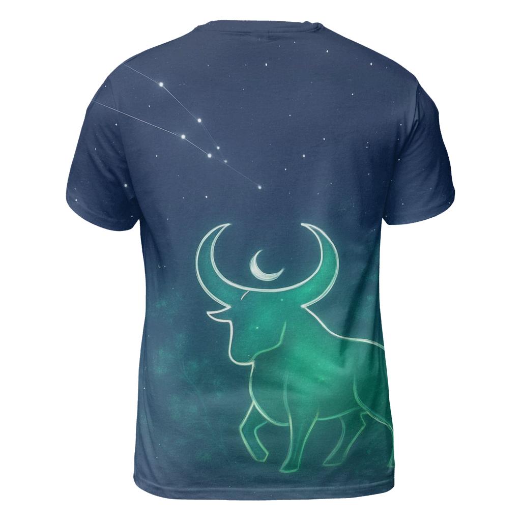 Serene Taurus Star Garden custom all-over print shirts