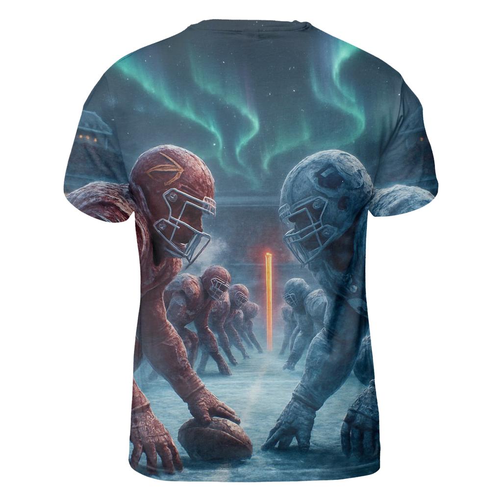 Frozen Yardline Standoff creative print fashion shirts