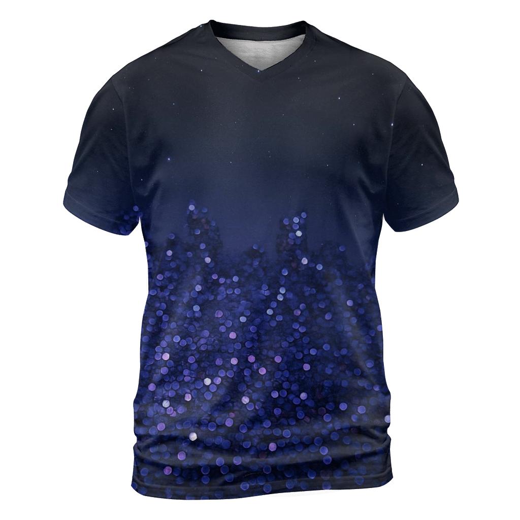 Midnight Sequin Horizon custom all-over print shirts