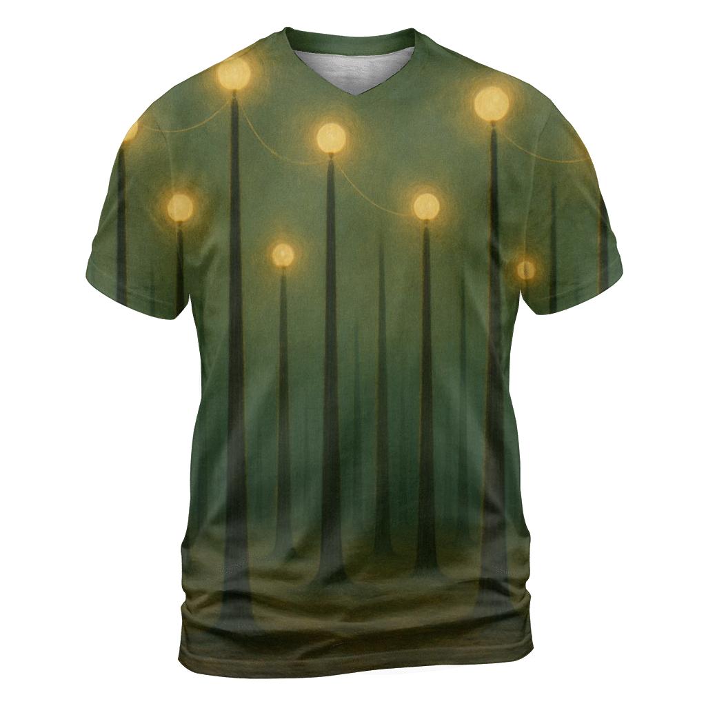 Forest Of Living Prayers trendy printed shirt styles