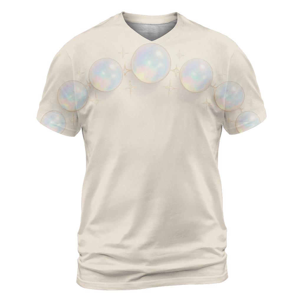 Opaline Star Cluster Crown creative print fashion shirts