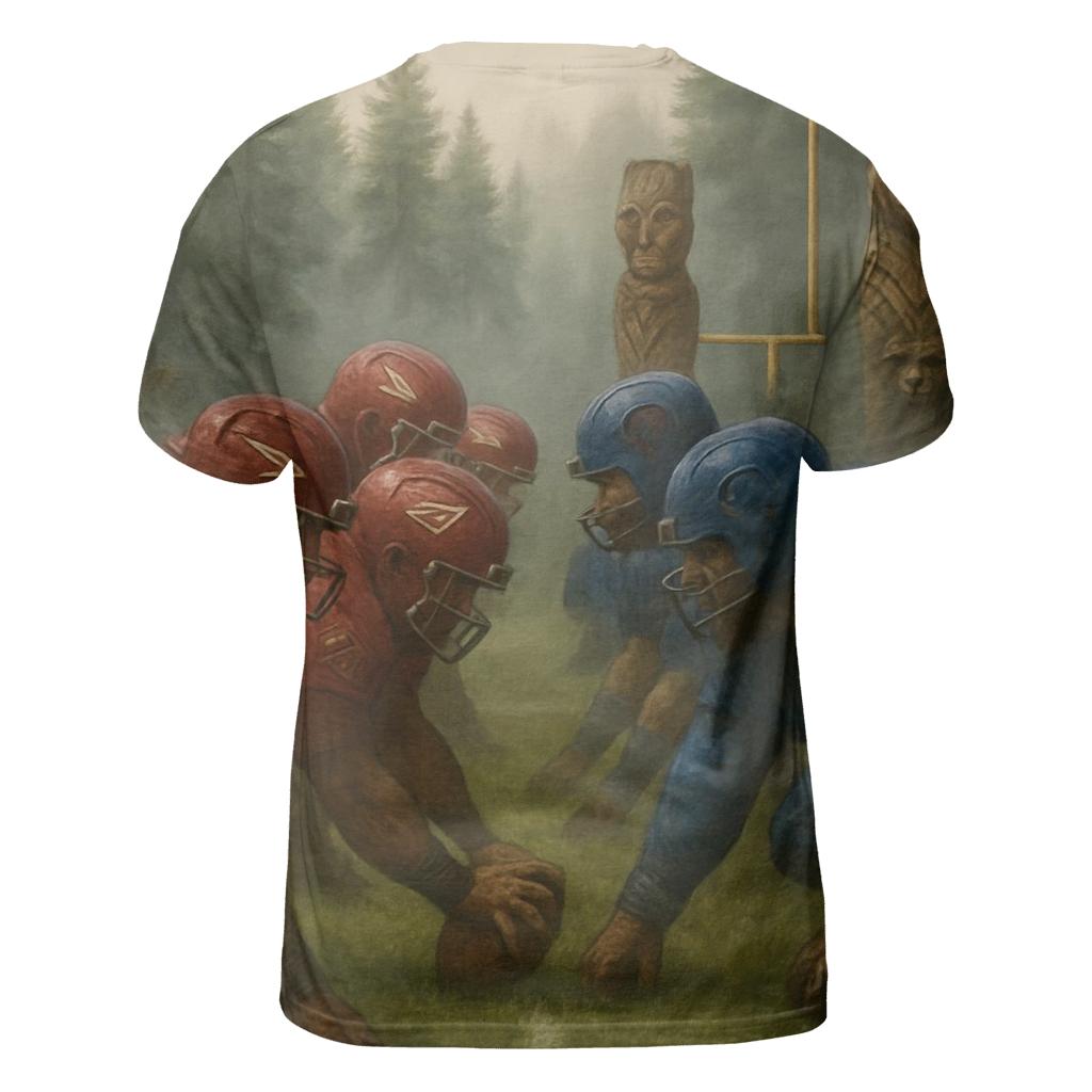 Forest Edge Battlefield Game designer pattern shirts