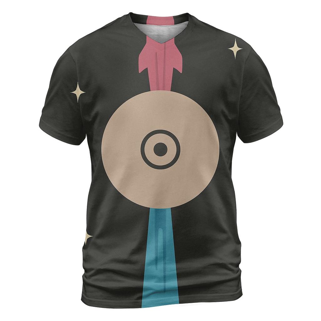 Jet Outflow Twin Plume designer pattern shirts