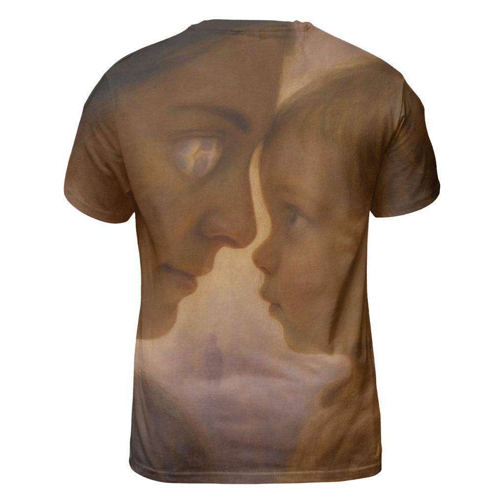 In Her Eyes I First Learned My Name trendy printed shirt styles